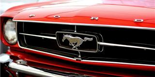 Graphical display of Ford mustang